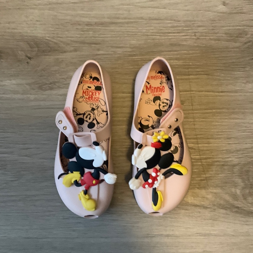 Mini Melissa Mickey & Minnie kids shoes